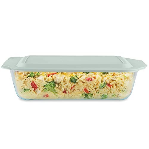 Pyrex deep glass - baking, dish