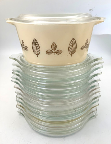 Vintage pyrex buffet twins - buffet,