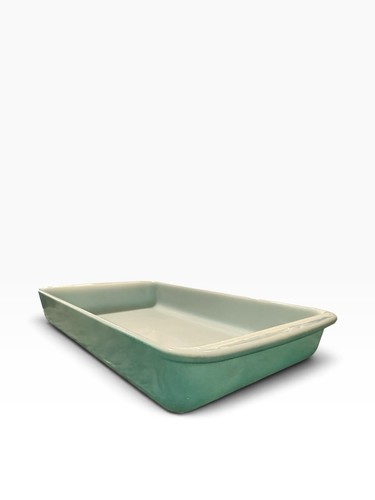 Vintage pyrex 232 turquoise - vintage,