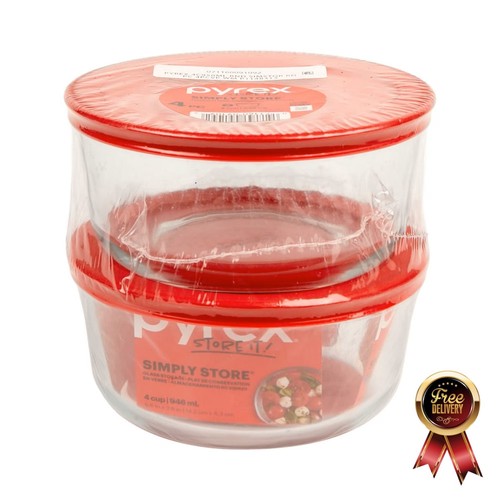 Pyrex simply store cup - simply, glass