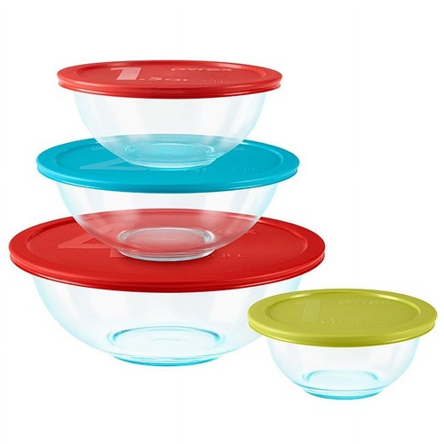 Pyrex mixing bowl glass - pyrex,