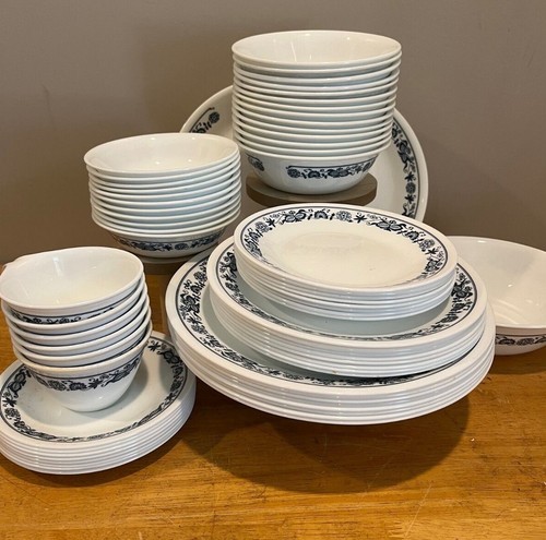 Corelle pyrex old - town, blue