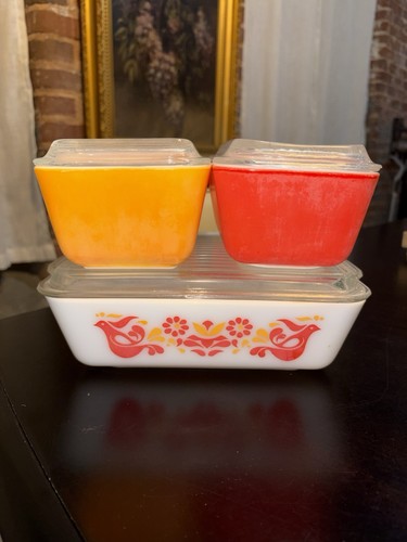 Pyrex friendship refrigerator - pyrex,